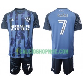 Los Angeles Galaxy Katai 7 Bambino Maglia Trasferta 2020/2021 Manica Corta (+ Pantaloncini)